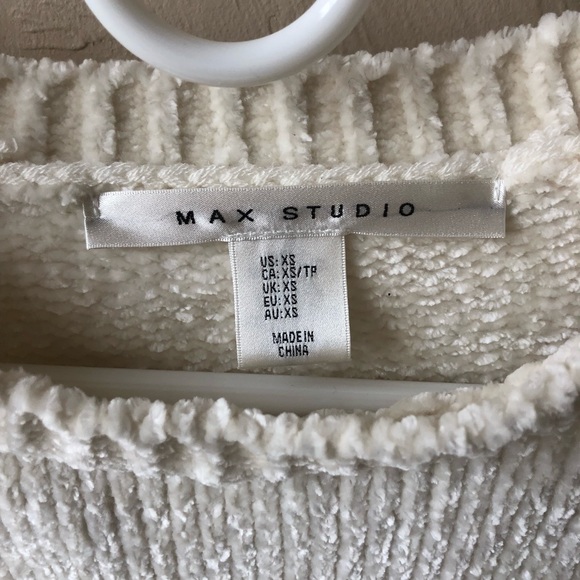 Max Studio Soft Cozy Chenille Sweater - Picture 3 of 3
